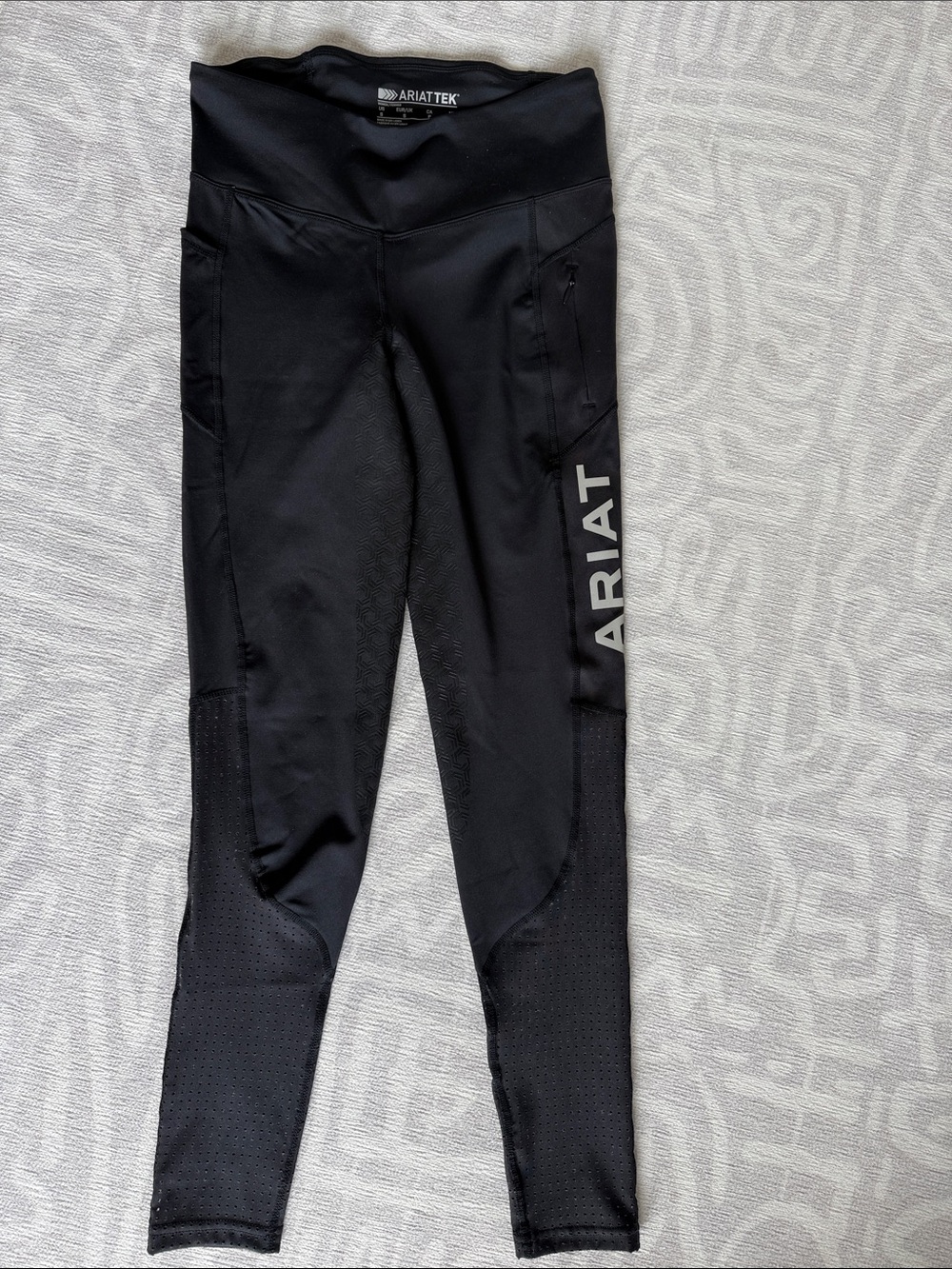 Ariat Black Women’s Riding Leggings with Logo